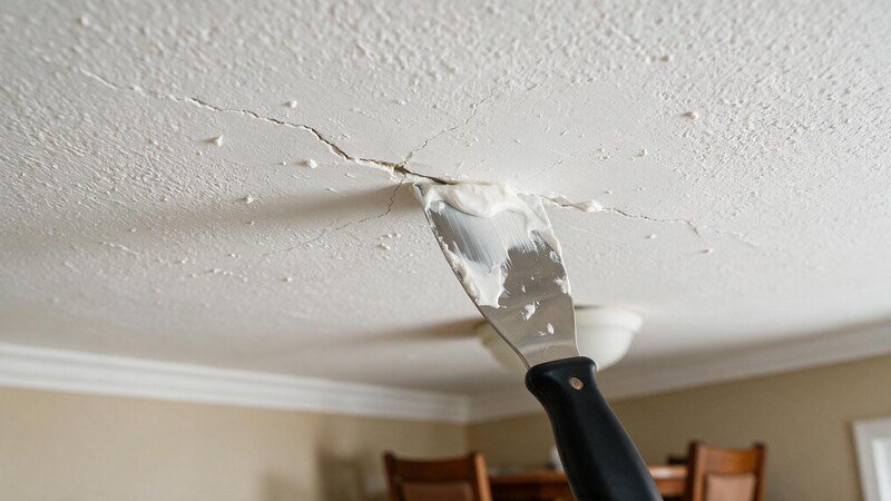 Ceiling Crack Repair