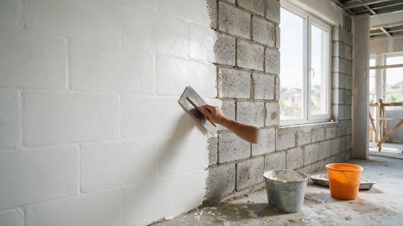 Interior Wall Plastering